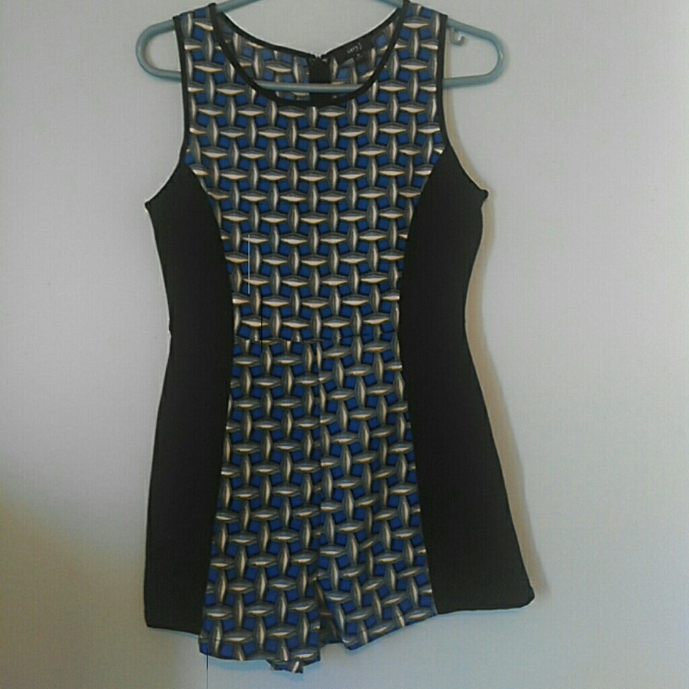 Patterned Romper